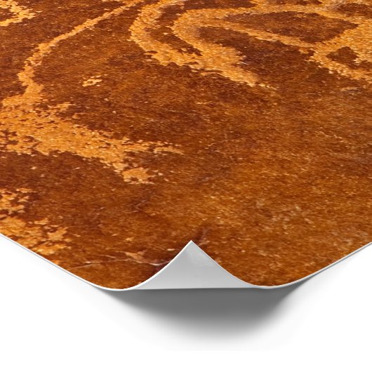 Indische Ottoglyphen, Rochester Panel, Poster (Ecke)