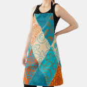 Indische Patchwork nahtlos Vintages Design. Schürze (InSitu)