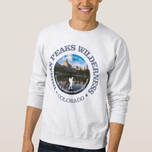 Indische Peaks Wilderness Sweatshirt (Vorderseite)