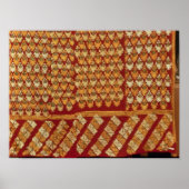 Indische Phulkeri-Stickerei Poster (Vorne)