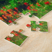 Indische Pinsel-Wildblumen Puzzle (Seite)