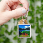 Indische Pinsel-Wildblumen Schlüsselanhänger (Hand)