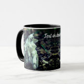 Indische Pipe Wildblumen Natur Personalisiert Tasse (Vorderseite Links)