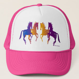 Indische Pony-justierbare Baseballmütze Truckerkappe