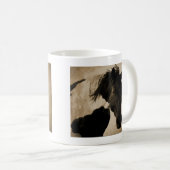 Indische Pony-Tasse Kaffeetasse (VorderseiteRechts)