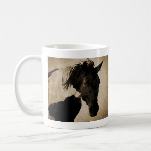 Indische Pony-Tasse Kaffeetasse (Links)