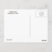 Indische Postkarte (Rückseite)