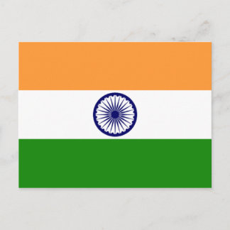 Indische Postkarte