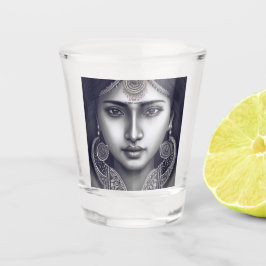 indische Prinzessin Schnapsglas