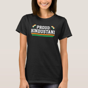Indische Republik Tag Hindustani Indische Flagge 1 T-Shirt