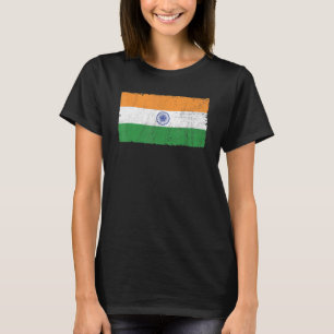 Indische Republik Tag Hindustani Indische Flagge 8 T-Shirt