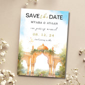 Indische Save the Date Vorlage Hindu Save the Date
