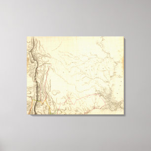 Indische Siedlungen in New Mexico Leinwanddruck