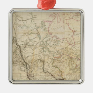 Indische Siedlungen in Nordamerika 2 Silbernes Ornament