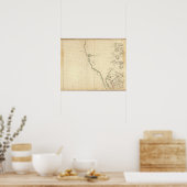 Indische Siedlungen Kalifornien Poster (Küche)