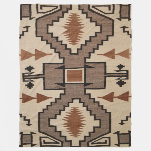 INDISCHE (simulierte) Fleece-Decken Fleecedecke (Vorderseite)