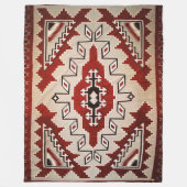 INDISCHE (simulierte) Fleece-Decken Fleecedecke (Vorderseite)