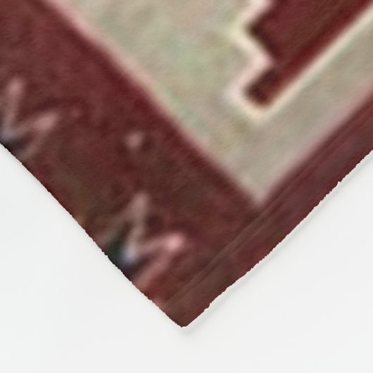 INDISCHE (simulierte) Fleece-Decken Fleecedecke (Ecke)