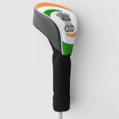 Indische Spiralflagge Golf Headcover (angewinkelt)