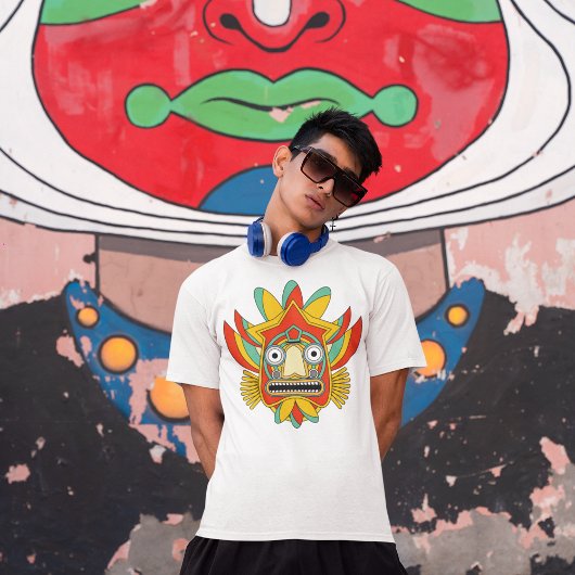 Indische Stammesmaske T-Shirt