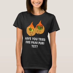 indische Straßenküche Trendfeuer pani puri T-Shirt