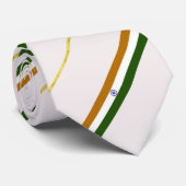 Indische Streifenflagge Krawatte (Gerollt)