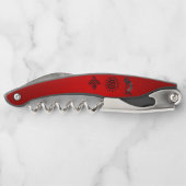 Indische Symbole Kellnermesser (Rückseite)