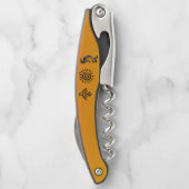 Indische Symbole Kellnermesser (Rückseite)