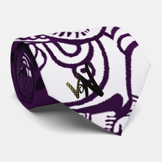 indische Symbole Krawatte (Gerollt)