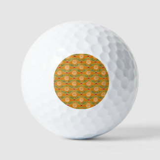 Indische Traditionelle Illustration Muster. Golfball