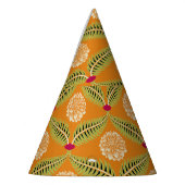 Indische Traditionelle Illustration Muster. Partyhütchen (Links)