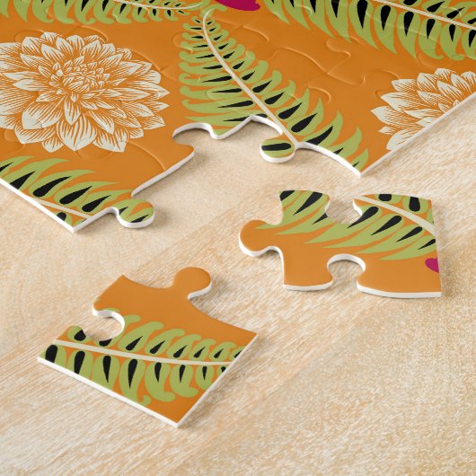 Indische Traditionelle Illustration Muster. Puzzle (Seite)