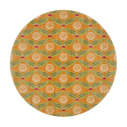 Indische Traditionelle Illustration Muster. Schneidebrett (Vorderseite)