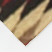 INDISCHE UMFASSENDE (simulierte) Fleece-Decken Fleecedecke (Ecke)