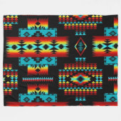 INDISCHE UMFASSENDE (simulierte) Fleece-Decken Fleecedecke (Vorderseite (Horizontal))