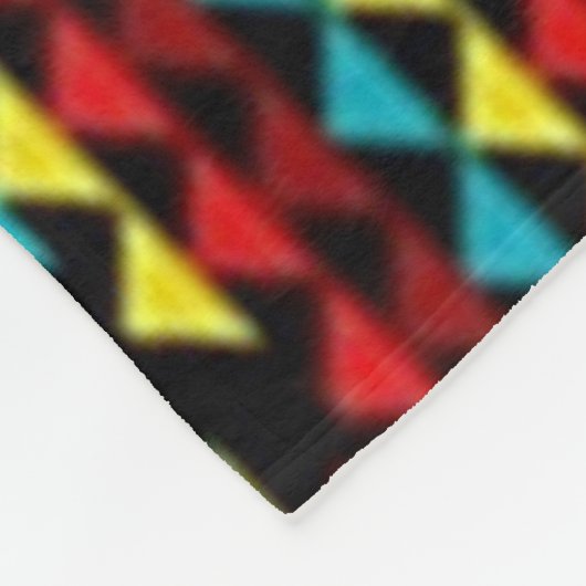 INDISCHE UMFASSENDE (simulierte) Fleece-Decken Fleecedecke (Ecke)