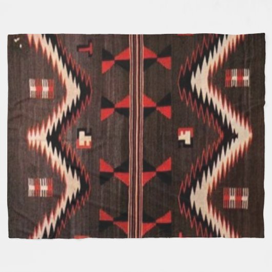 INDISCHE UMFASSENDE (simulierte) Fleece-Decken Fleecedecke (Vorderseite (Horizontal))