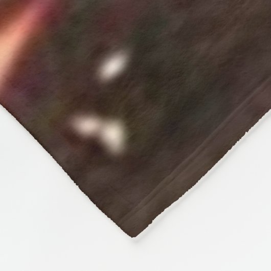 INDISCHE UMFASSENDE (simulierte) Fleece-Decken Fleecedecke (Ecke)