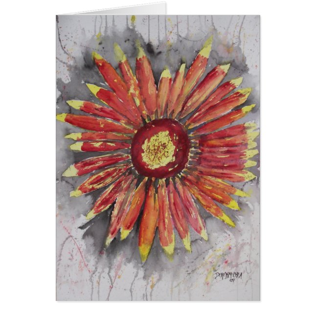 Indische umfassende Wildblume (Vorne)