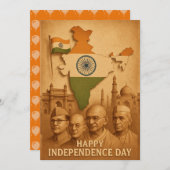 Indische Unabhängigkeitstag (Vorne/Hinten)