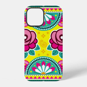 Indische und pakistanische LKW-Kunst nahtlos lang iPhone 12 Hülle