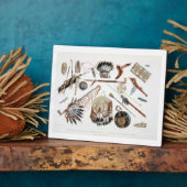 Indische Utensils und Waffen, Platte 48 aus Band 2 Fotoplatte (Seite)