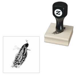 Indische Vintage Wildtiere Gummistempel