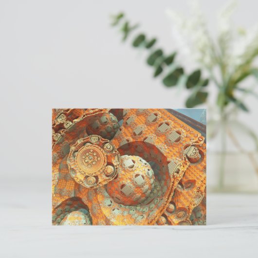 Indische Vision Postkarte (Stehend Vorderseite)