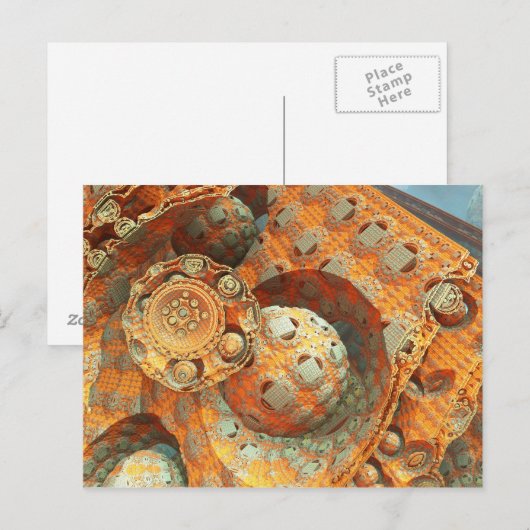 Indische Vision Postkarte (Vorne/Hinten)