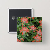 Indische Wildblumen in den vielen Button (Vorne & Hinten)