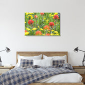 Indische Wildblumen Leinwanddruck (Insitu (Schlafzimmer))