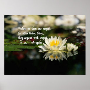 Indische Zitate Poster