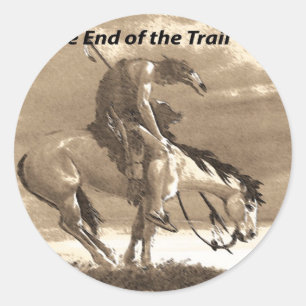 Indische Zitate Runder Aufkleber