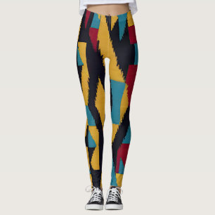 Indischer Abstrakter Tribut 01 Leggings